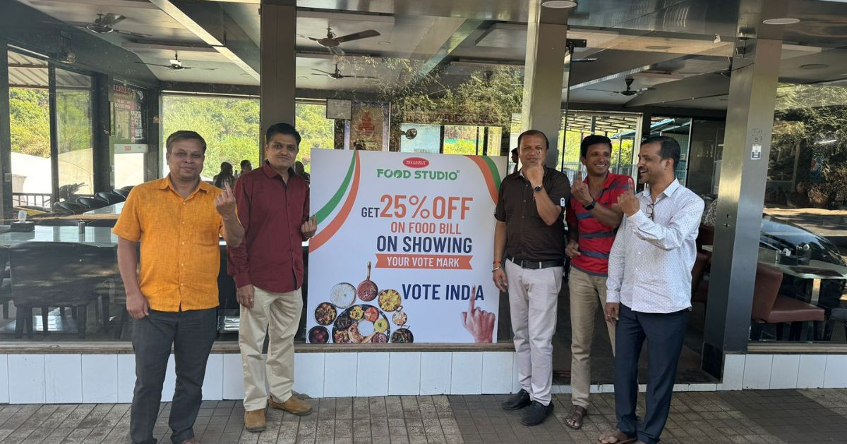 Mahabaleshwar's famous restaurant Meghna Food Studio offers a 25% discount to voters